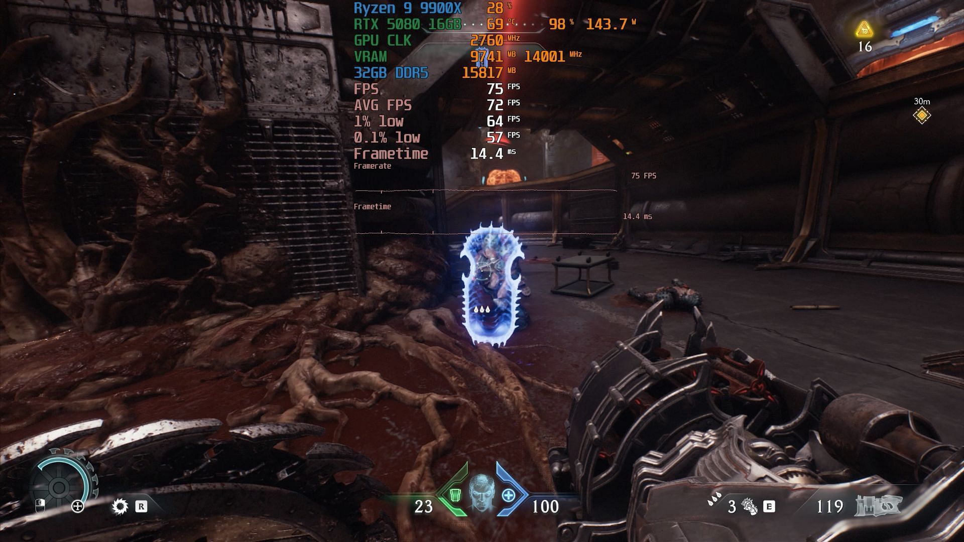 At native resolution, DOOM: The Dark Ages looks fantastic at 4K (Image via Bethesda)